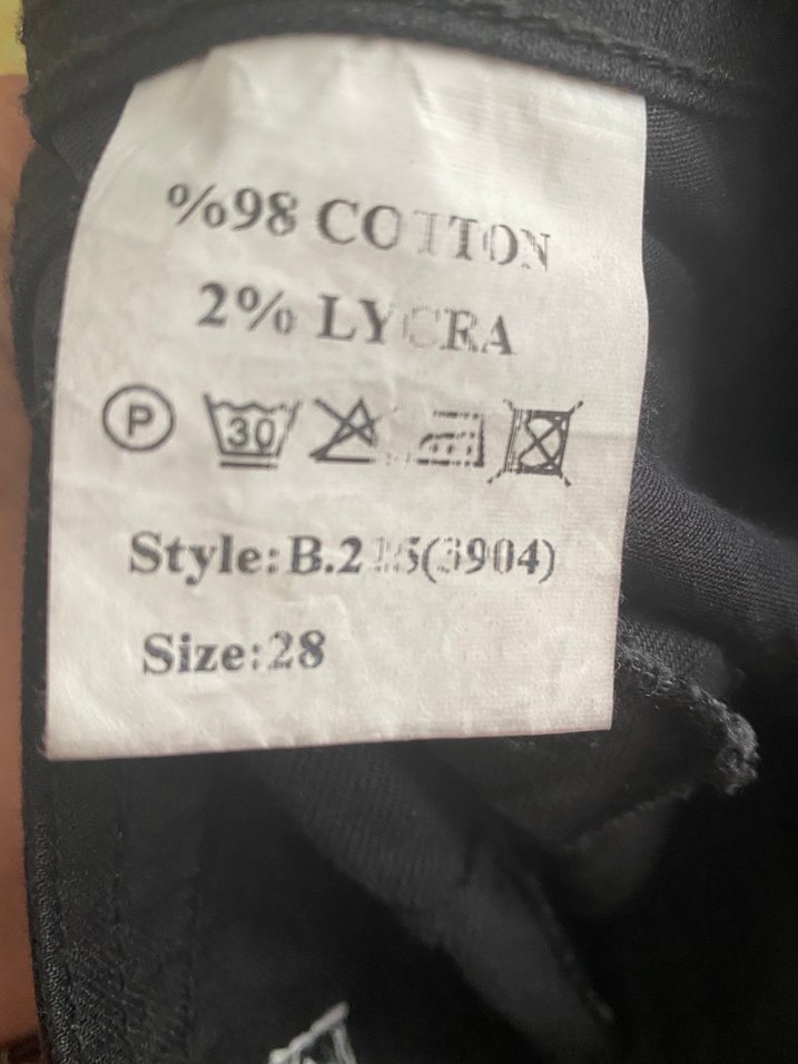 Siyah Kemerli Gotik Mini Bermuda Şort - Görsel 5