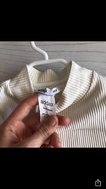 s Beden ADDAX UZUN KOL CROP