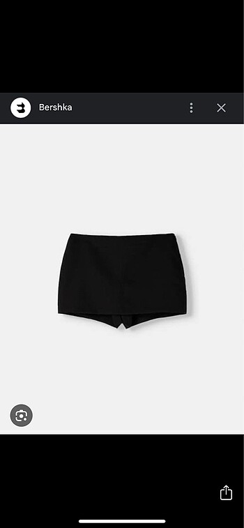 Bershka şort etek