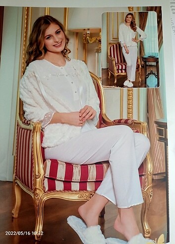 LİZÖZ 3LÜ SET PİJAMA TAKIMI 