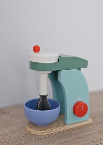 Ahşap Oyuncak Pastel Renkli Mikser - Mutfak Gereçleri - Görsel 4