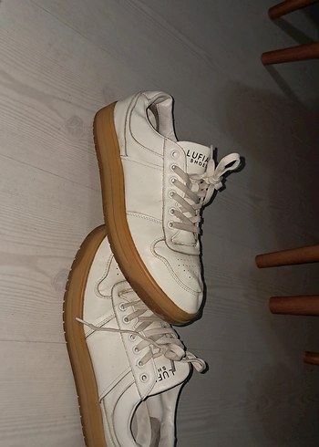 erkek Beyaz Bağcıklı Günlük Spor Ayakkabı - Görsel 3