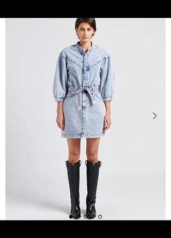 s Beden mavi Renk Scotch &Soda kot elbise