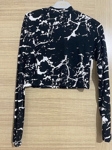 Kadın crop bluz