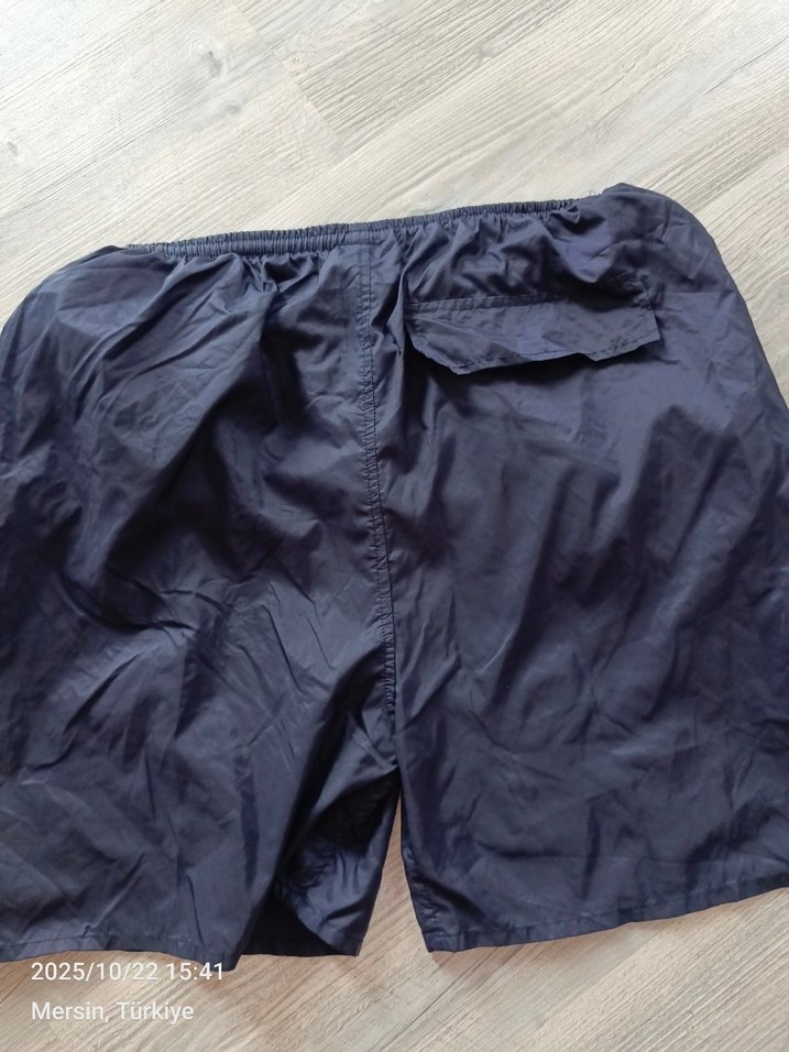 Erkek Lacivert Mini Şort Mayo - Görsel 2