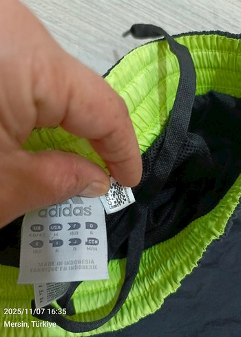 Siyah Erkek Spor Şort Elastik Bel - Görsel 3