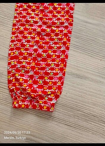 11-12 Yaş Beden Yazlık pantolon