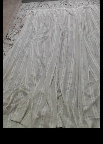 Bohem Gri Beyaz Düz Perde - Görsel 4