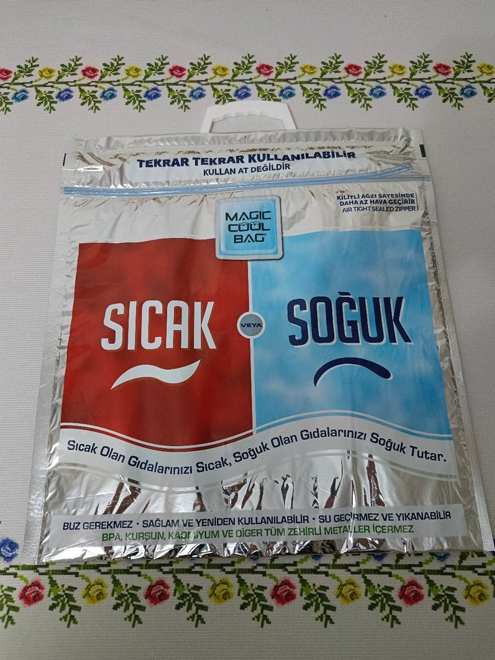 Sıcak ve Soğuk İçin Yeniden Kullanılabilir Saklama Torbası - Görsel 2