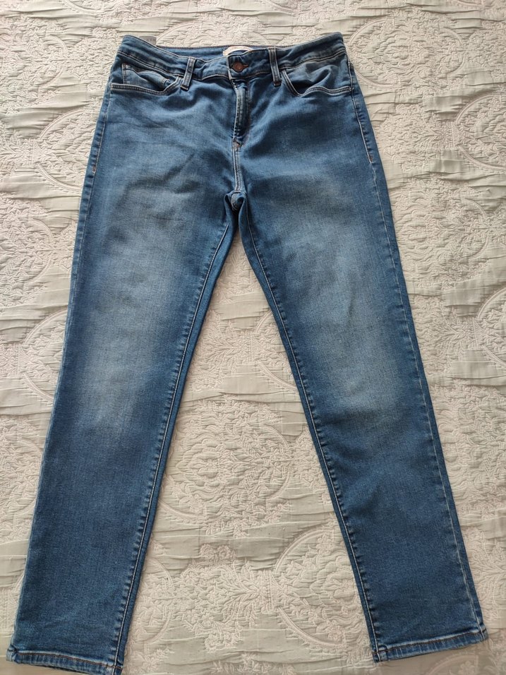 Kadın Mavi Slim Fit Kot Pantolon - Görsel 2