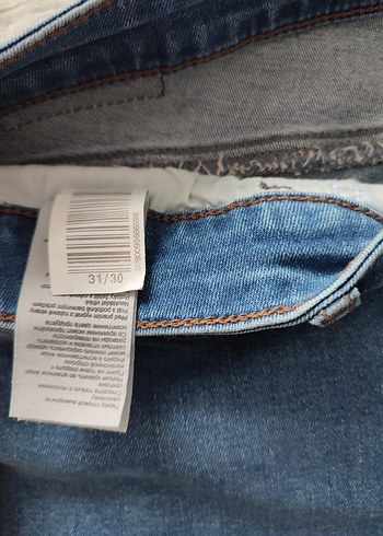 Kadın Mavi Slim Fit Kot Pantolon - Görsel 6