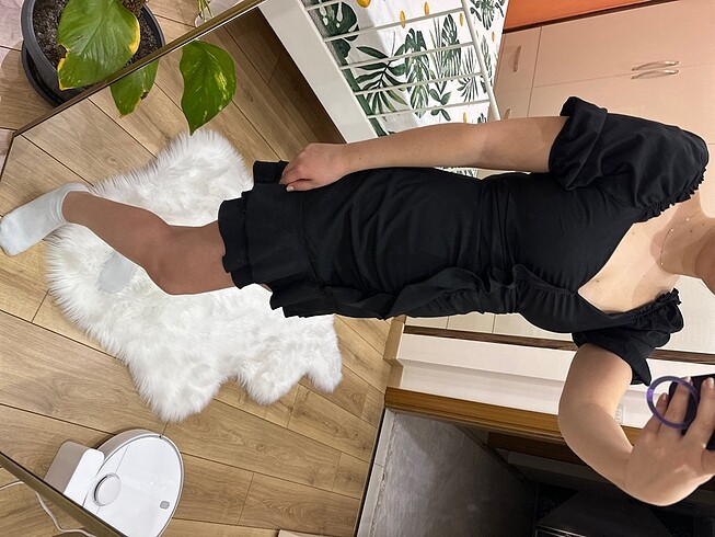 Diğer Seksi siyah Mini elbise