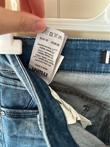 xs Beden mavi Renk Kot pantolon