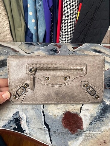 Orjinal balenciaga cuzdan