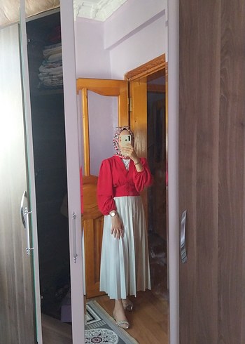 Kadın Kırmızı Bluz