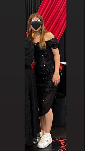 Şık paletli abiye