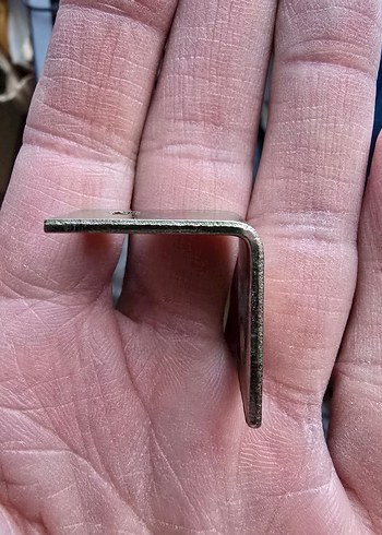 arslan mamülleri. L masan gönye L. 60 adet. 15×25 demir - Görsel 2