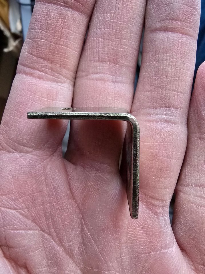 arslan mamülleri. L masan gönye L. 60 adet. 15×25 demir - Görsel 2