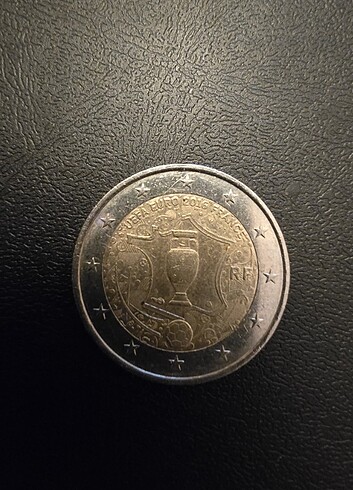 Fransa euro için. 2 euro 2016 yıl