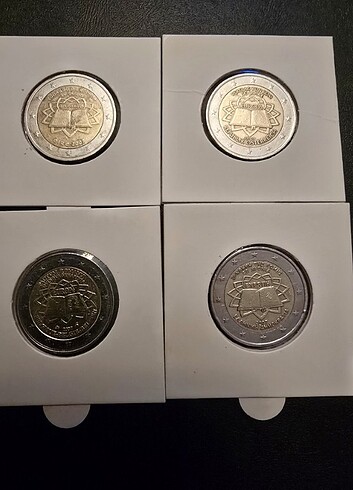 İrlanda . Avusturya. Belçika. Yunan.Euro için. 2 euro 2007 yıl