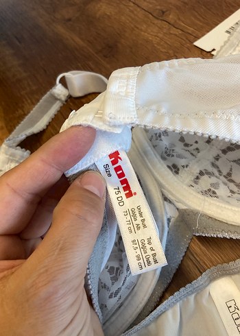 universal Beden beyaz Renk Beyaz Vintage Dantel Sütyen ve Külot Takımı