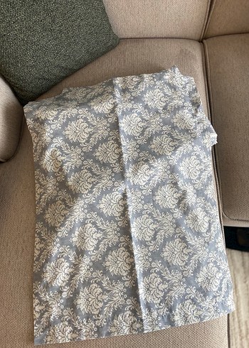 Gri Desenli Nevresim ve Çarşaf Takımı - Görsel 2