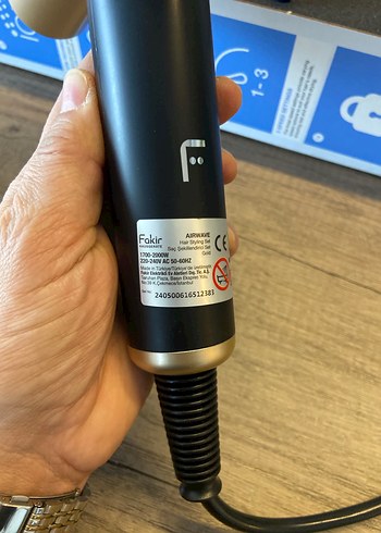 Fakir Airwav Altın Saç Şekillendirici Seti - Görsel 7