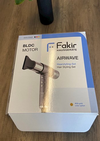 Fakir Airwav Altın Saç Şekillendirici Seti - Görsel 8