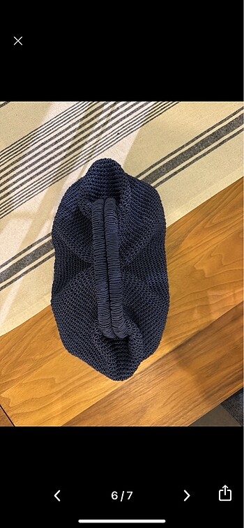 Lacivert burslu çanta - Görsel 5