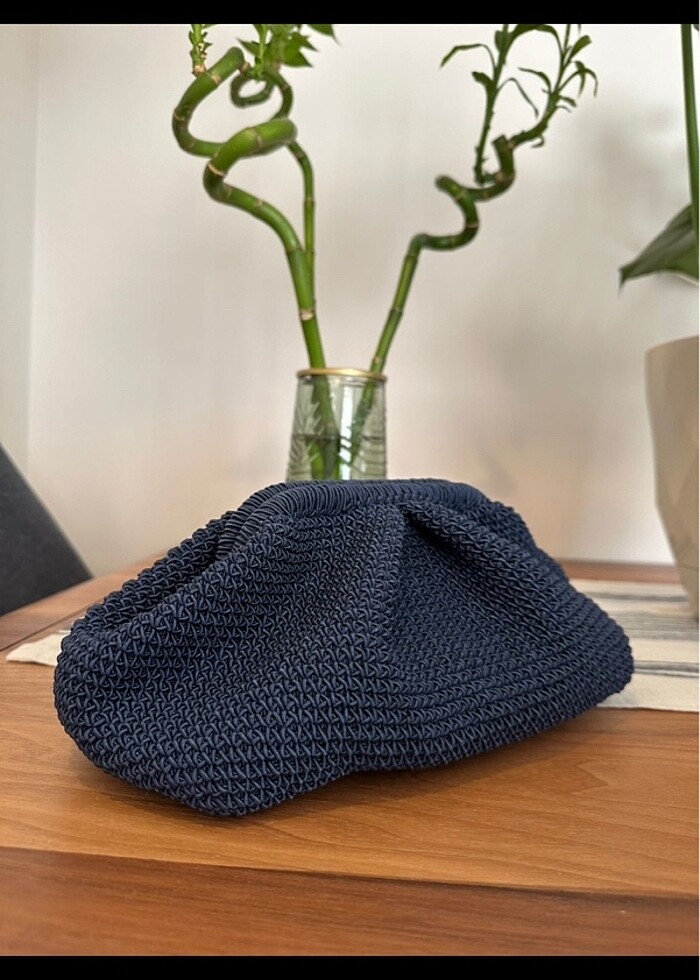 Lacivert burslu çanta - Görsel 2