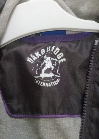 Mor Fermuarlı Erkek Çocuk Ceket - Görsel 6