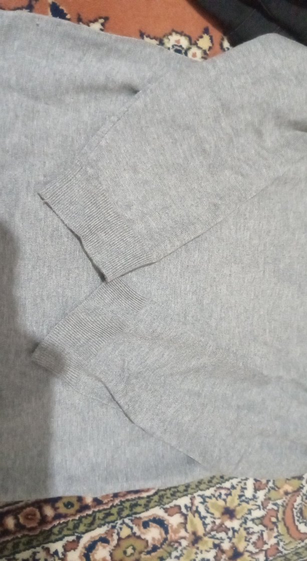 marks spenser Gri Kadın Boğazlı Triko Kazak - Görsel 4