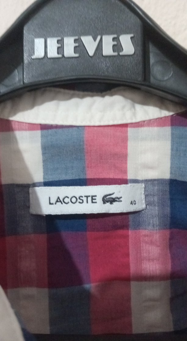 lacoste Düğmeli Çok Renkli Salaş Kadın Gömlek - Görsel 4