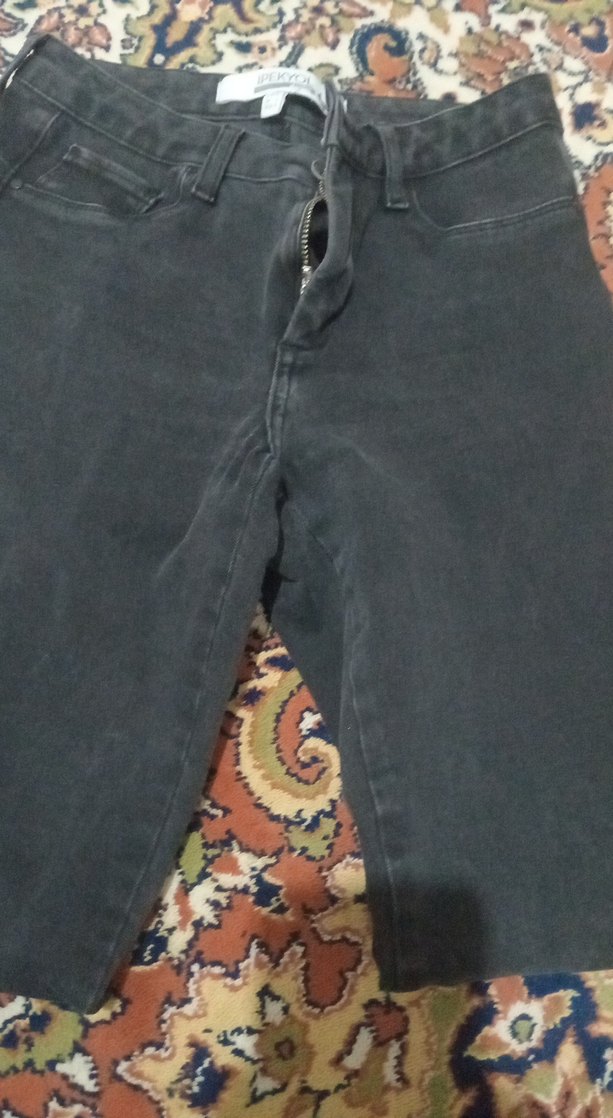 ipekyol siyah kadın denim pantolon - Görsel 3