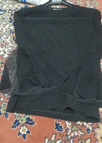 Siyah Triko Gotik Uzun Kollu Bluz - Görsel 10