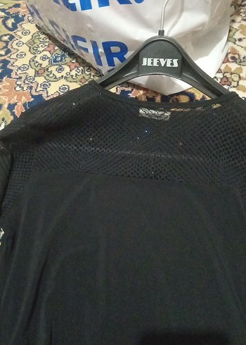 Siyah Triko Gotik Uzun Kollu Bluz - Görsel 9