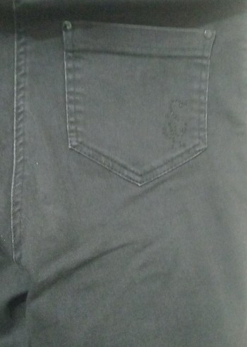 Siyah Süet Kadın Pantolon - Görsel 5