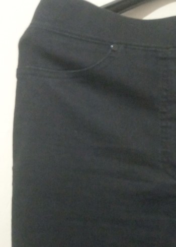 Siyah Süet Kadın Pantolon - Görsel 2