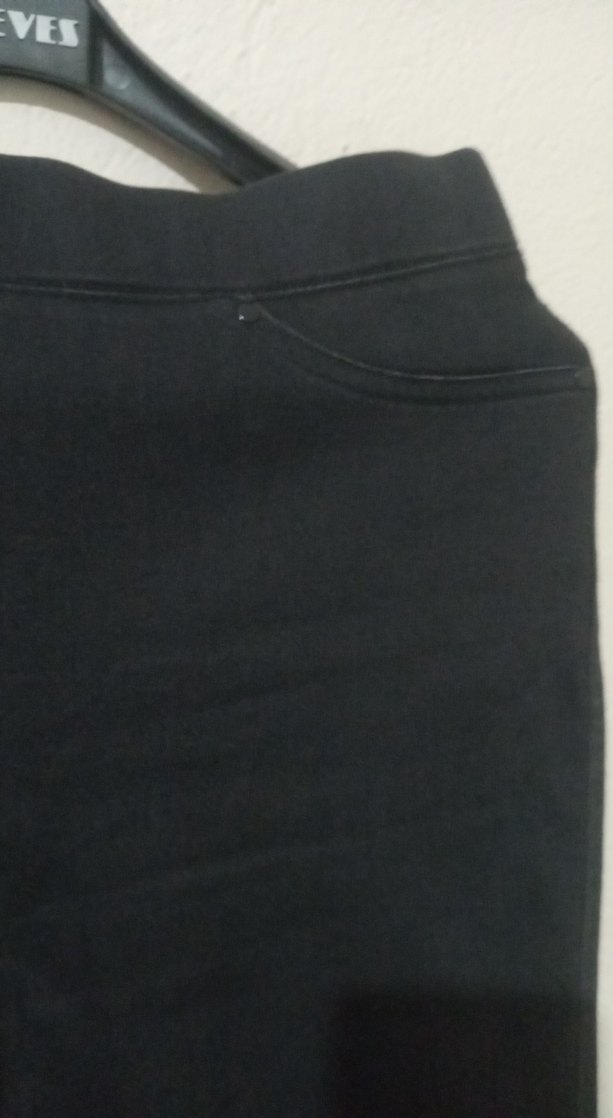 Siyah Süet Kadın Pantolon - Görsel 3