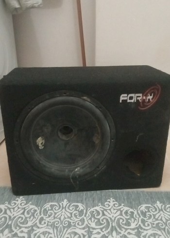 araba ses sistemi Siyah FORH Müzik Sistemi Hoparlör Kutusu - Görsel 4