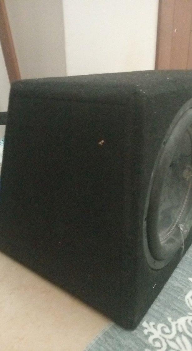 araba ses sistemi Siyah FORH Müzik Sistemi Hoparlör Kutusu - Görsel 5