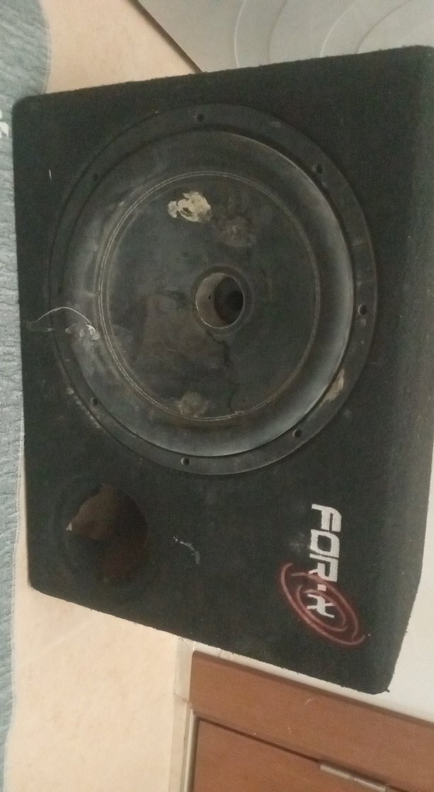 araba ses sistemi Siyah FORH Müzik Sistemi Hoparlör Kutusu - Görsel 2