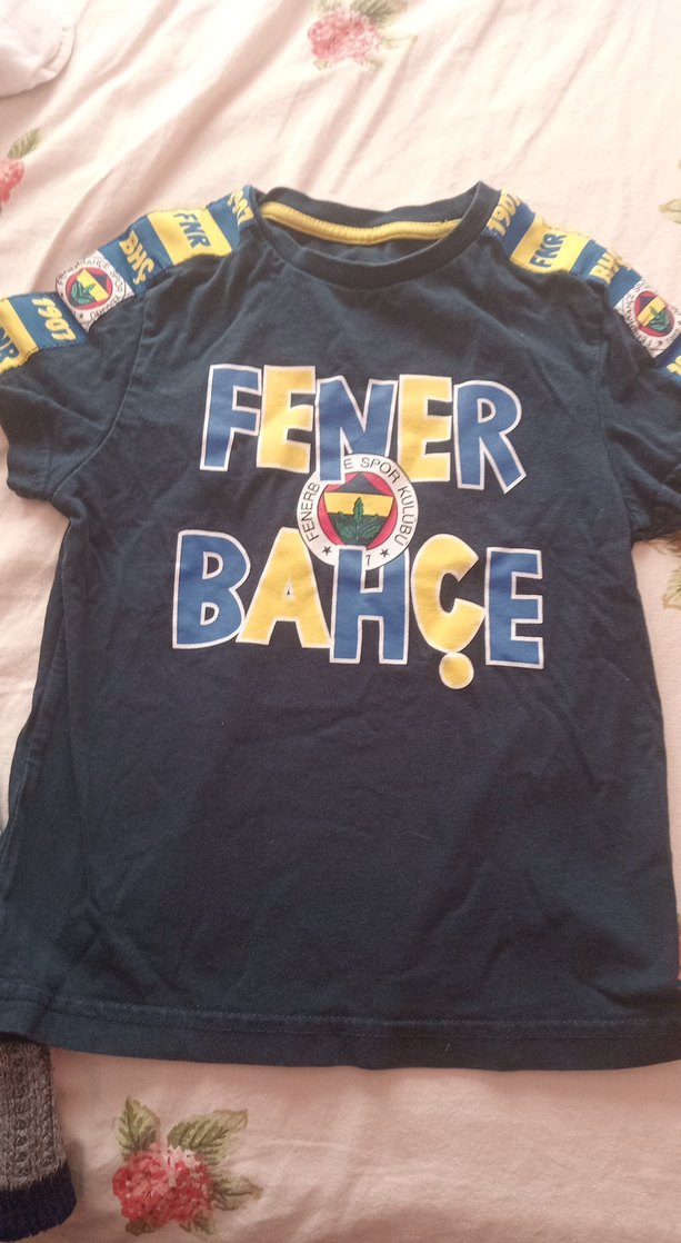 Fenerbahçe Baskılı Erkek Çocuk Tişörtü - Görsel 5