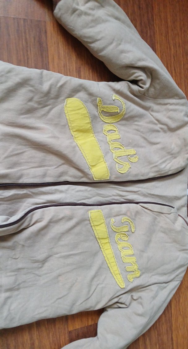 Fermuarlı Gri Kahverengi Bebek Tulumu - Görsel 3