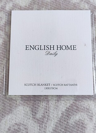 English home TV battaniyesi 