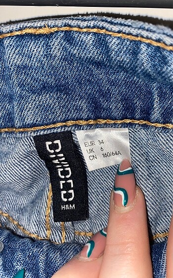 34 Beden yırtık pantolon