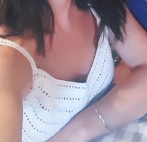 36 Beden beyaz Renk el örgüsü crop lila