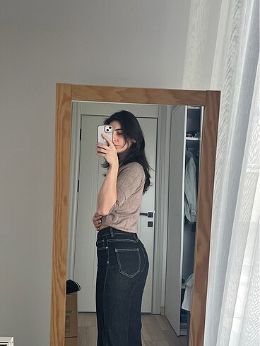 34 Beden Trendyol Milla Kontrast Jean