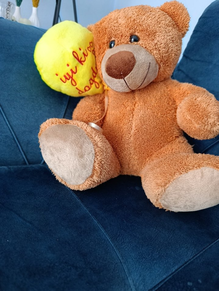 Kahverengi Peluş Ayıcık Oyuncak - Görsel 2