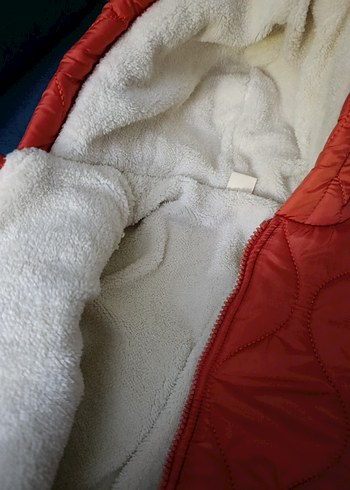 Kız ve Erkek Bebek turuncu Fermuarlı Tulum - Görsel 5